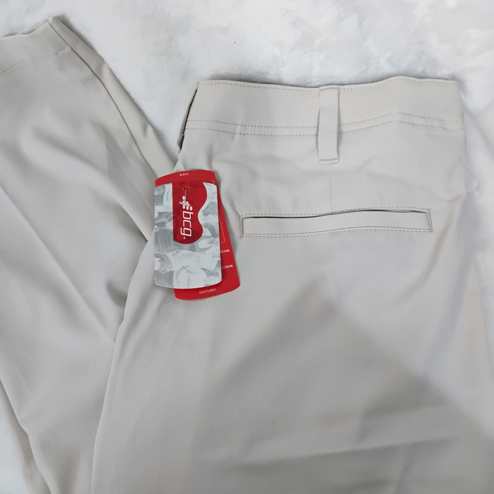 BCG Mens 30x30 Golf Performance Pants Flex Waistband UPF 30 NEW NWT E